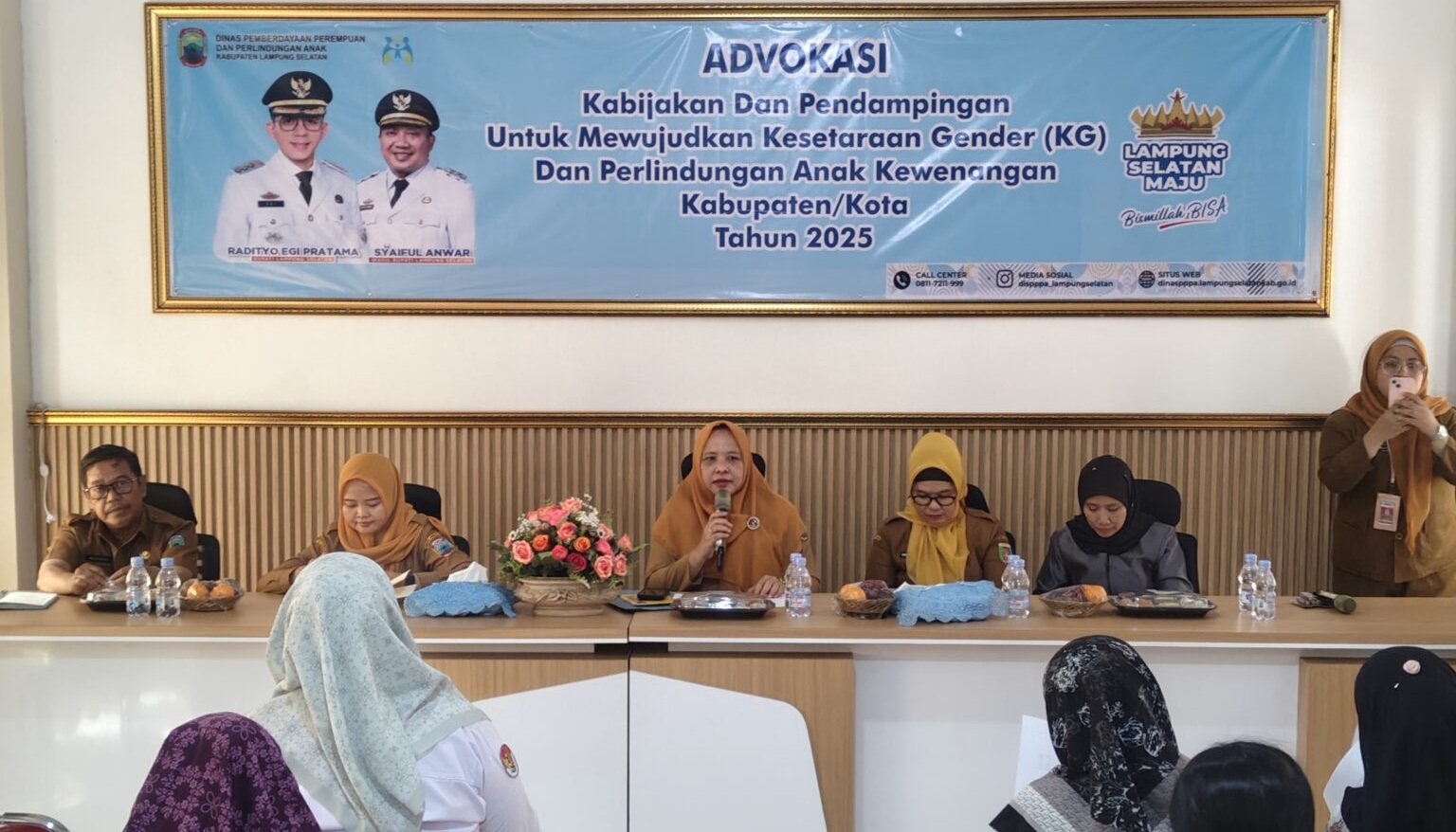Dinas PP-PA Lampung Selatan Gelar Advokasi Kebijakan dan Pendampingan Wujudkan Kesetaraan Gender dan Perlindungan Anak