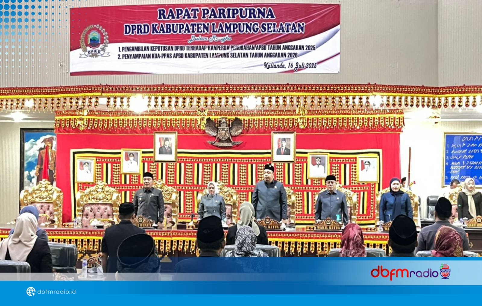 Pemkab dan DPRD Lampung Selatan Sepakati Raperda Perubahan APBD 2025