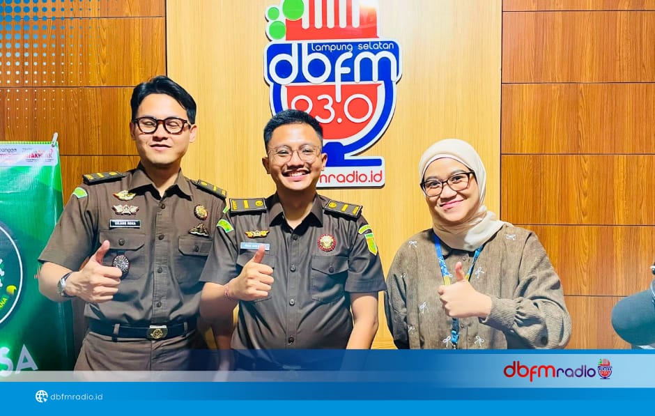 LPPL DBFM Radio 93.0 Gelar Ruang Dialog “Peran Jaksa di Tengah Masyarakat” Bersama Kejari Lampung Selatan