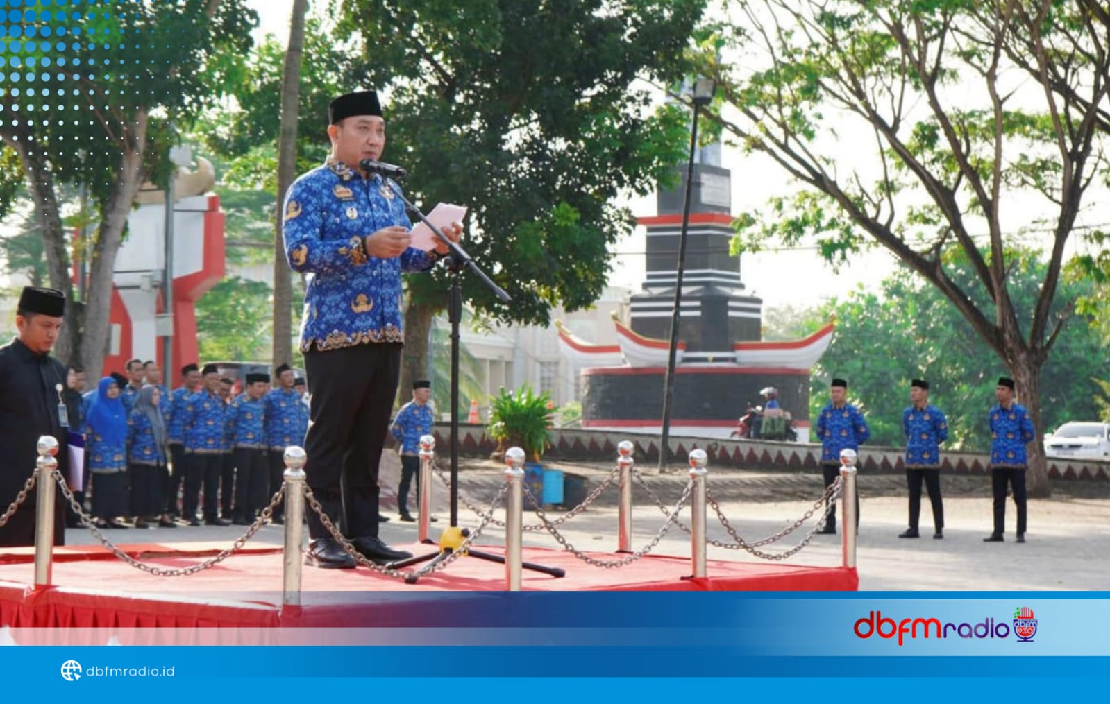 Wabup Lampung Selatan Pimpin Upacara Bulanan dan Peringatan Hari Koperasi ke-78