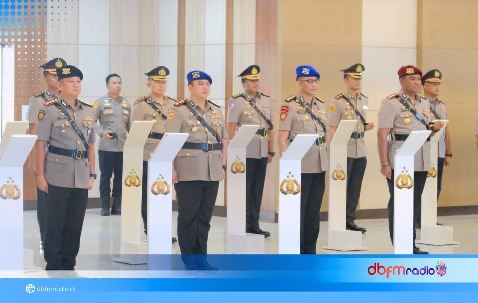 Tongkat Estafet Kepemimpinan Polda Lampung Berpindah, 12 Jabatan Strategis Resmi Diserahterimakan
