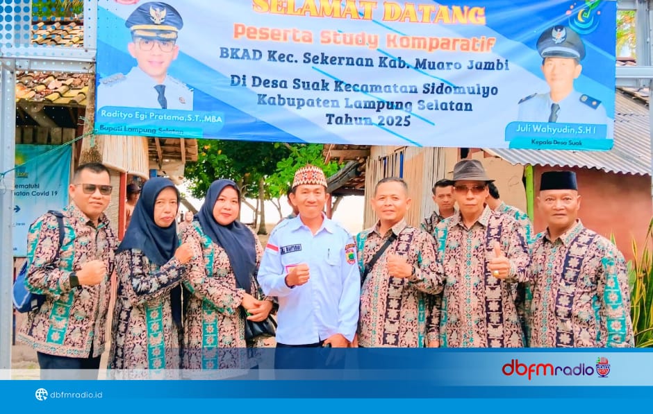 BKAD Kecamatan Sekernan Laksanakan Studi Tiru ke Desa Suak Lampung Selatan
