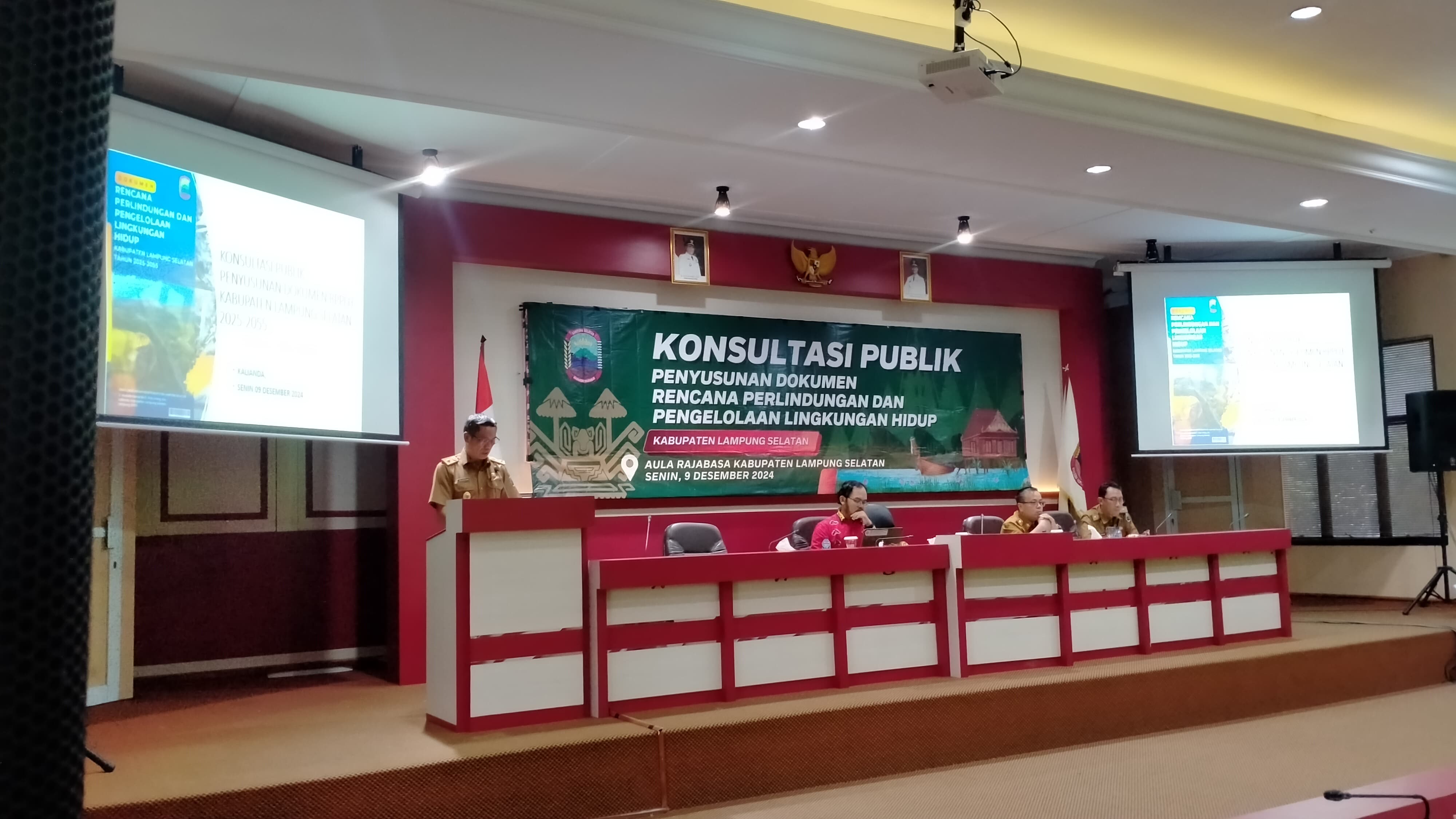 Pemkab Lampung Selatan Bahas Pengelolaan Lingkungan dalam Konsultasi Publik RPPLH