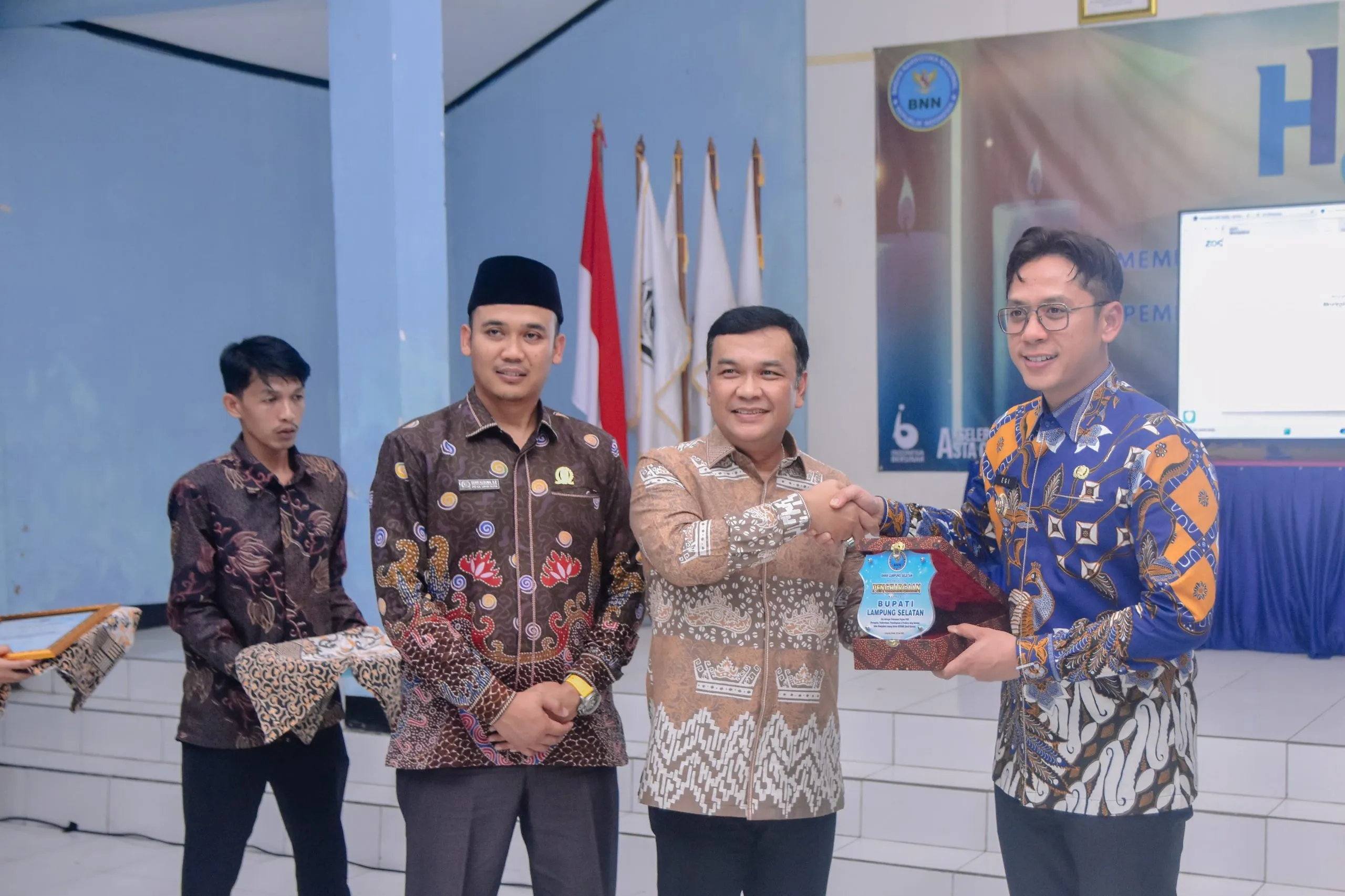 Bersama Radityo Egi Pratama, BNN Lampung Selatan Gelar Puncak Peringatan HANI 2025 di Desa Titiwangi Candipuro