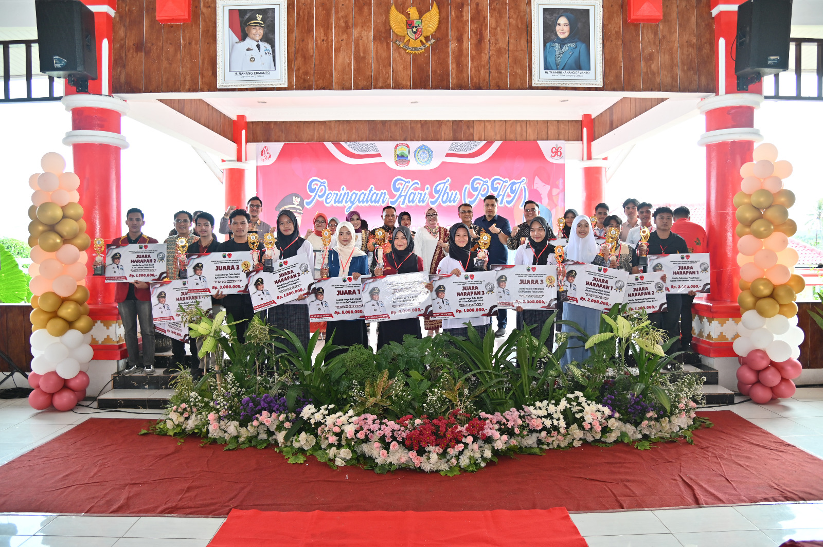 Lampung Selatan Apresiasi Pemenang Lomba Karya Tulis Ilmiah dan Teknologi Tepat Guna dalam Peringatan Hari Ibu ke 96 Tahun 2024