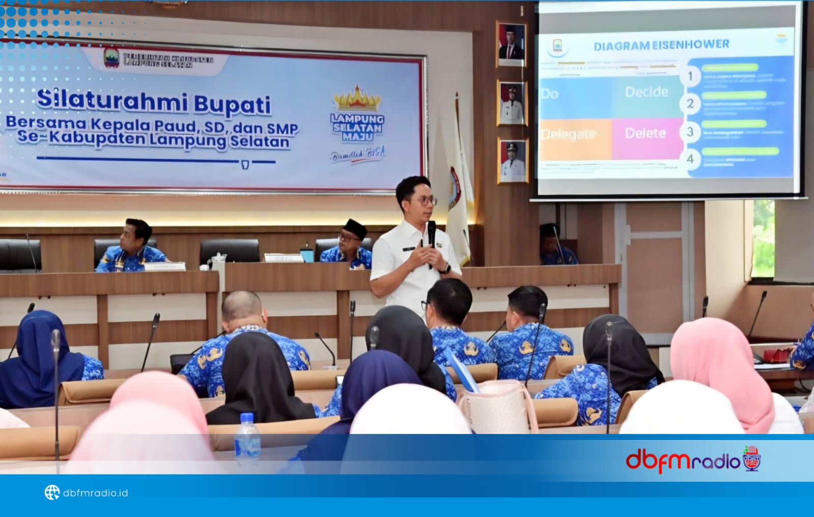 Bupati Egi Tegaskan Komitmen Berantas Pungli di Dunia Pendidikan Lampung Selatan